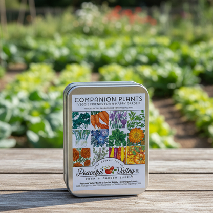 Gift Seed Tin - Companion Plants Collection