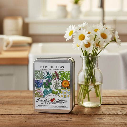 Gift Seed Tin - Herbal Teas Collection