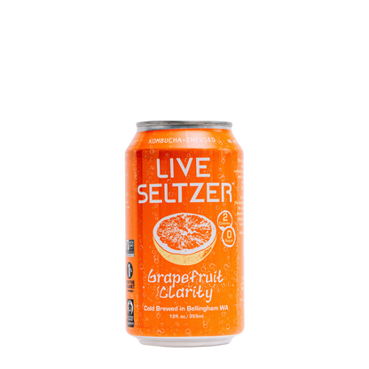 Grapefruit Live Seltzer by KombuchaTown