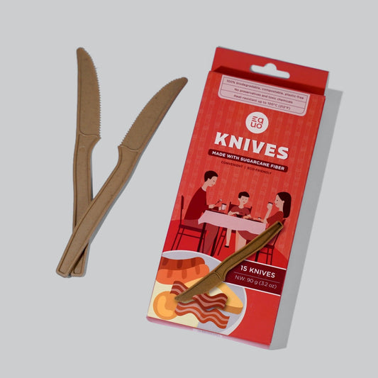 Sugarcane Knives - Pack of 15 by EQUO