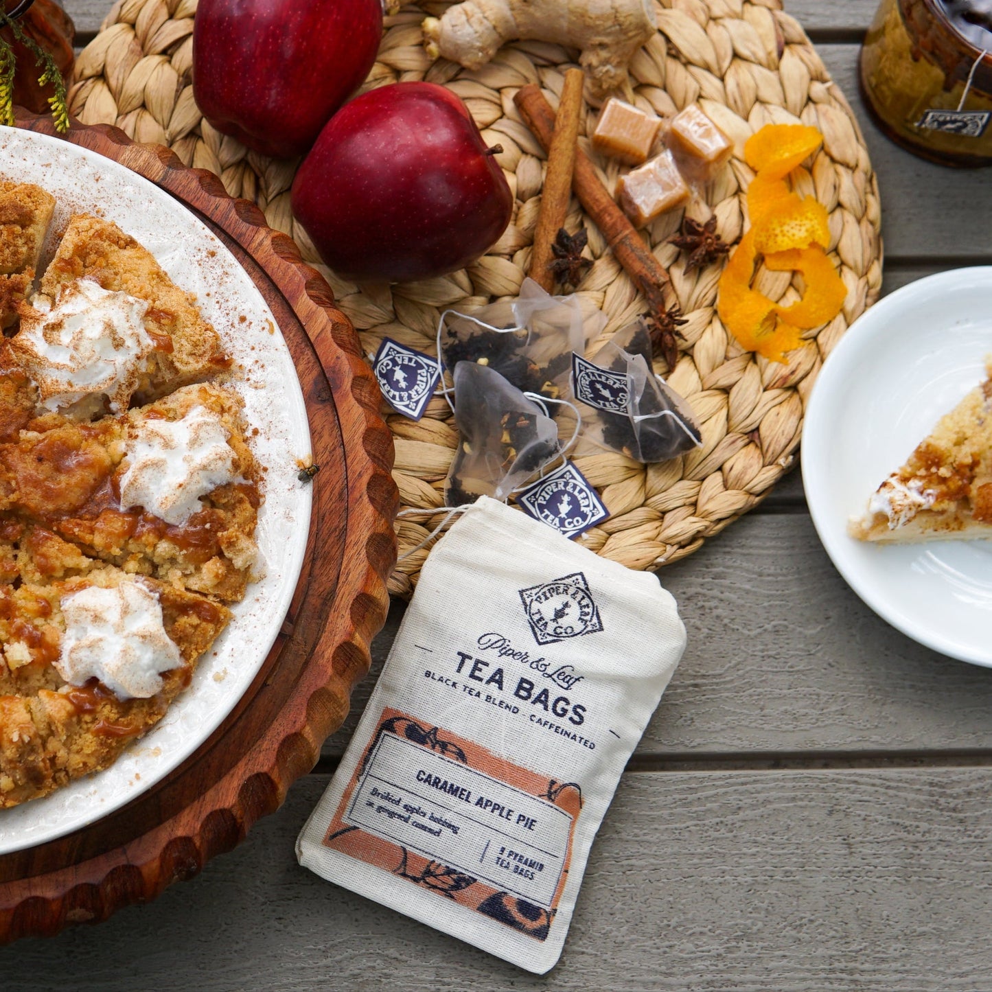 Caramel Apple Pie 9ct Tea Bags in Muslin