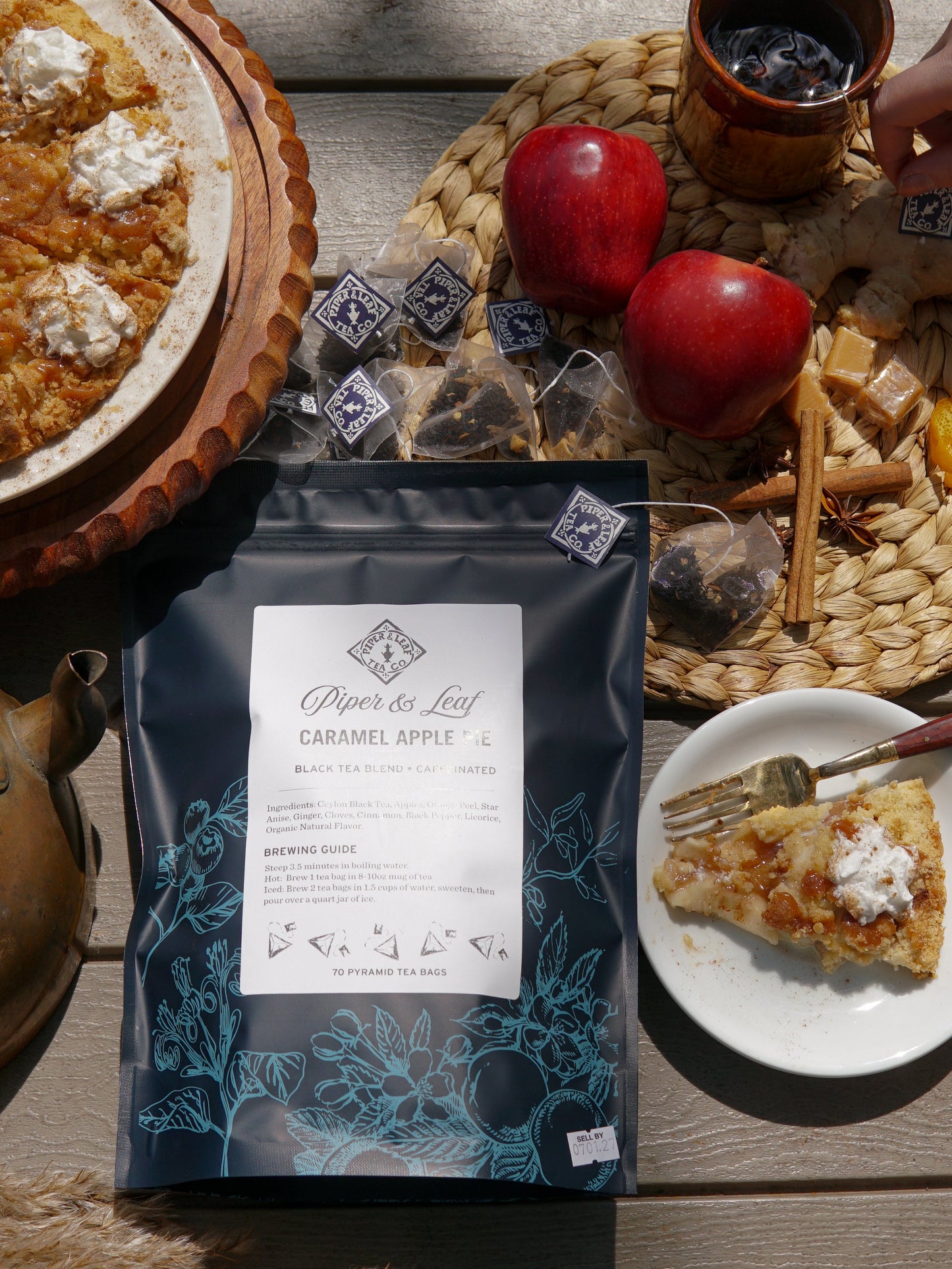 Caramel Apple Pie - 70ct Tea Bags