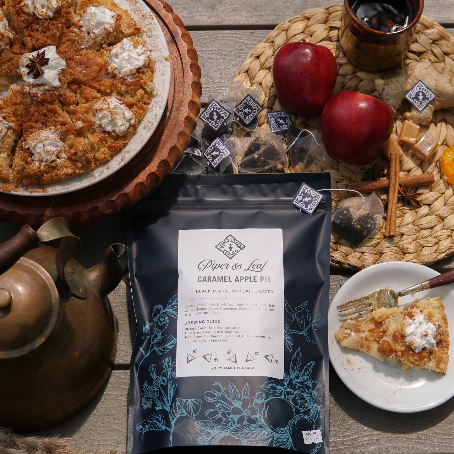 Caramel Apple Pie - 70ct Tea Bags