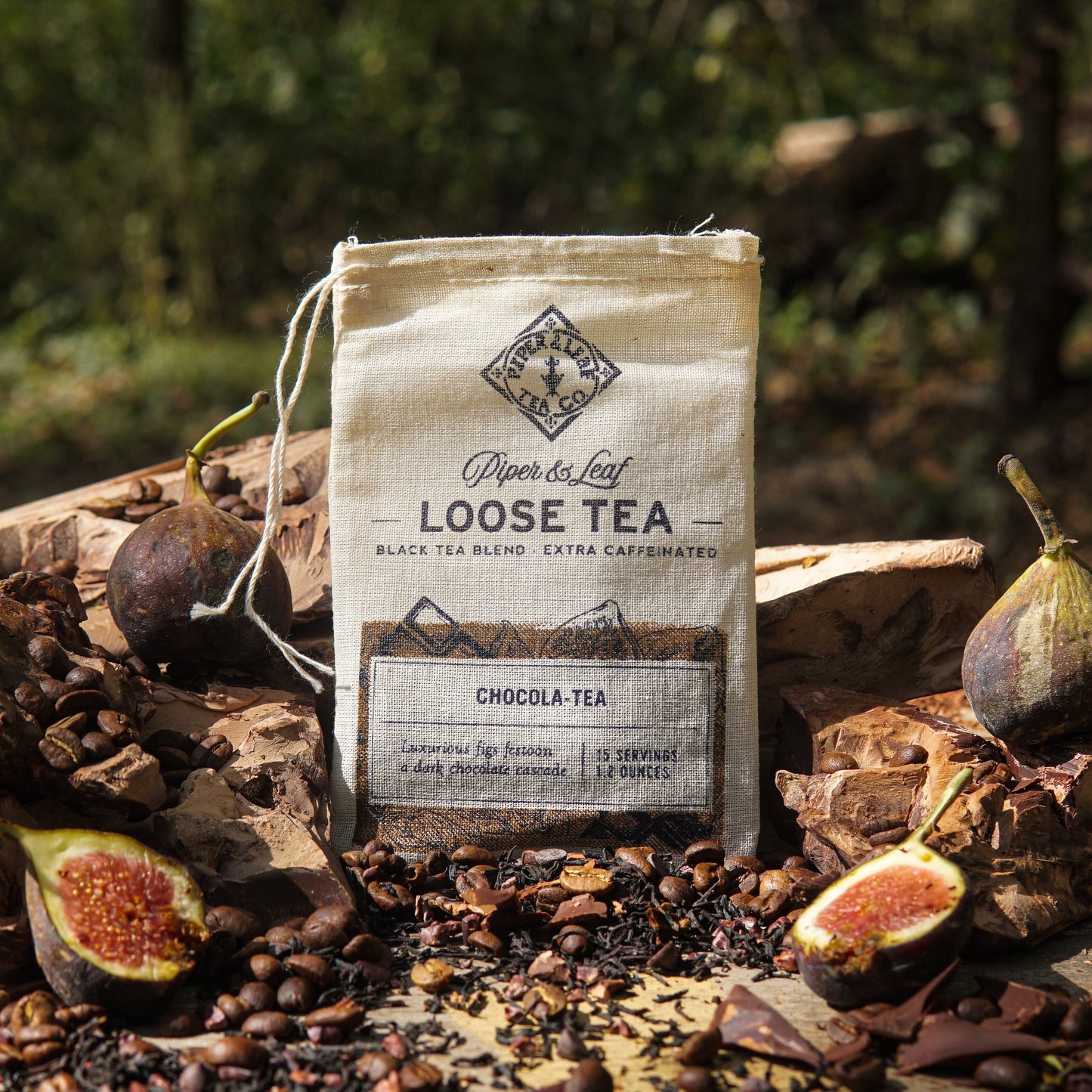 Chocola-Tea Muslin Bag of Loose Leaf Tea - 15 Servings