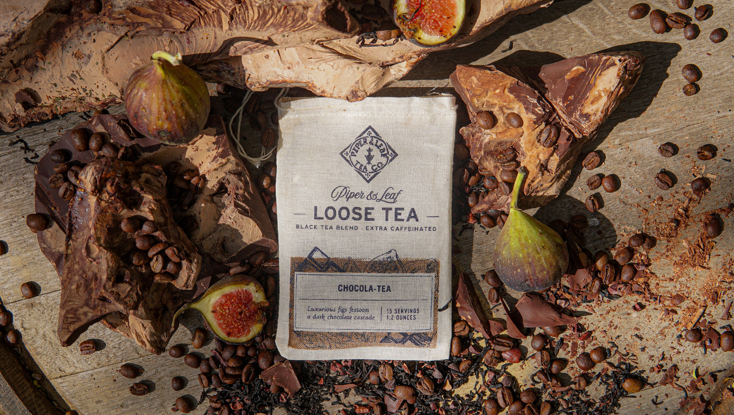 Chocola-Tea Muslin Bag of Loose Leaf Tea - 15 Servings