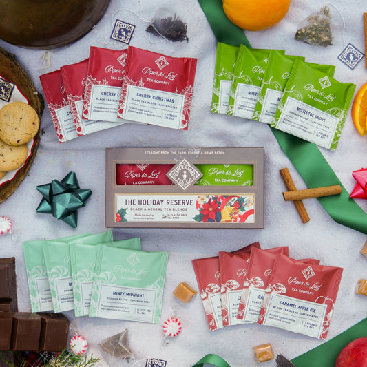 Holiday Reserve - Box of 16 Tea Bags by Piper and Leaf Tea Co.