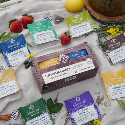 Caffeinated Sampler - Box of 16 Tea Bags