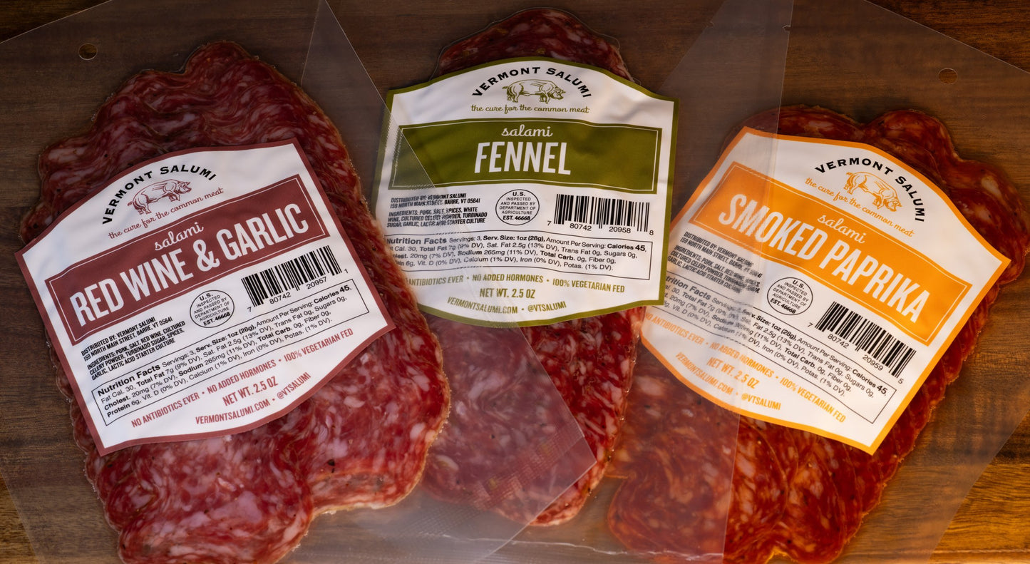 Smoked Paprika Sliced Salami