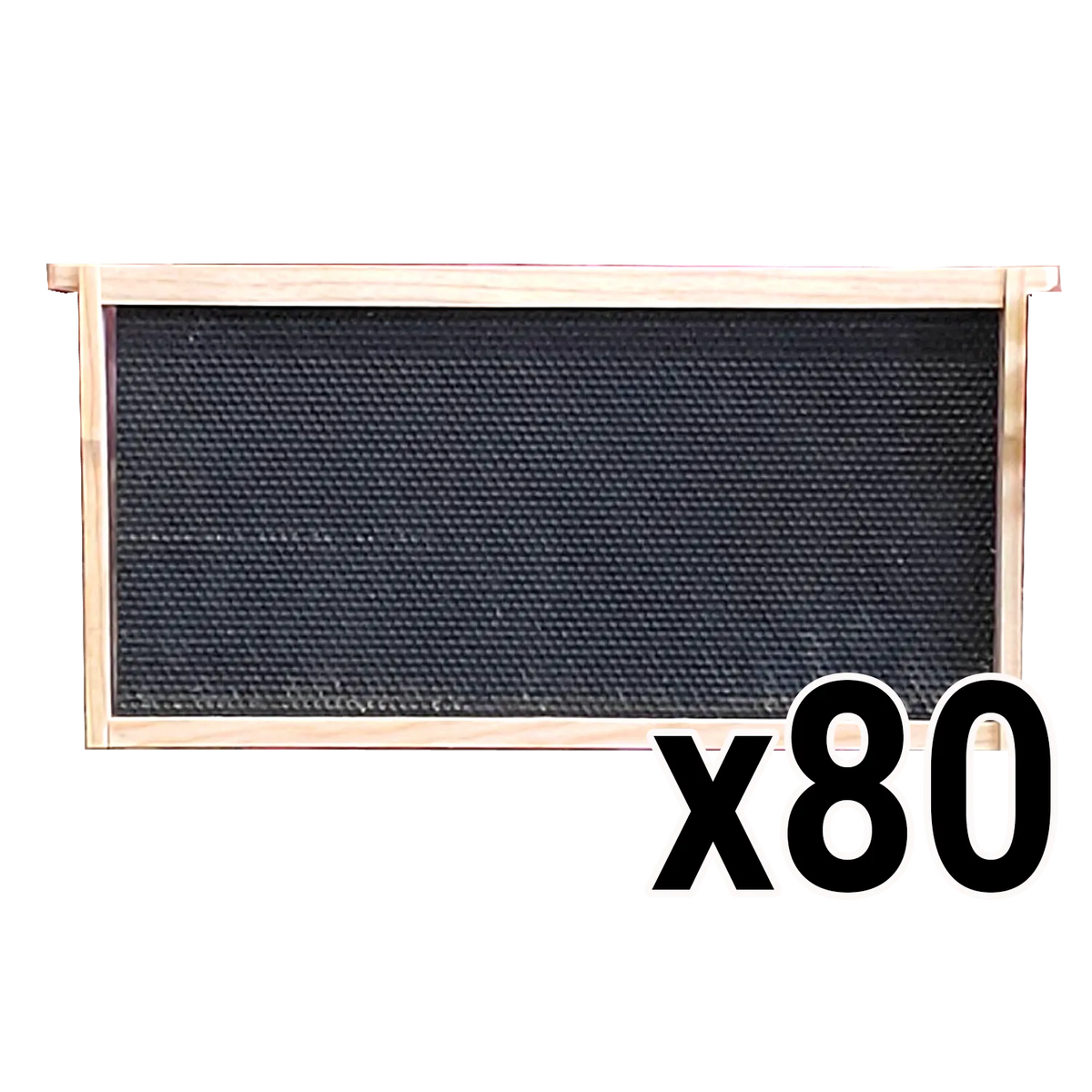 Deep 9 1/8-Inch Langsroth Frame, Grooved Top / Grooved Bottom With Double Wax Foundation, image 11 of 12