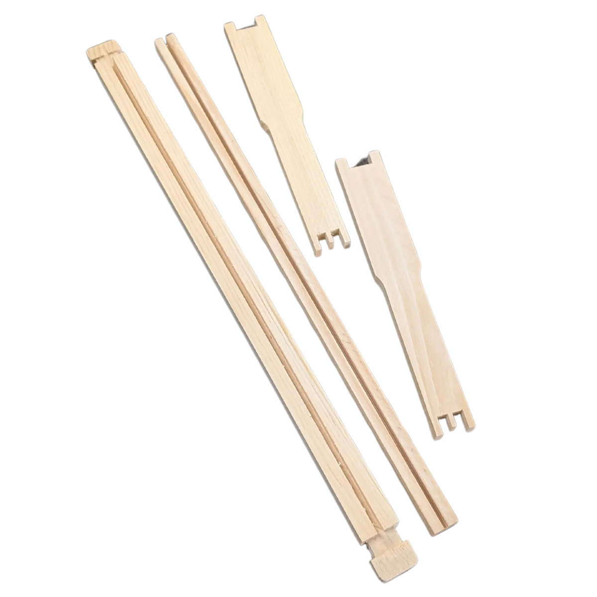 Deep 9 1/8-Inch Langsroth Frame, Unassembled, Grooved Top / Grooved Bottom by Foxhound Bee Company