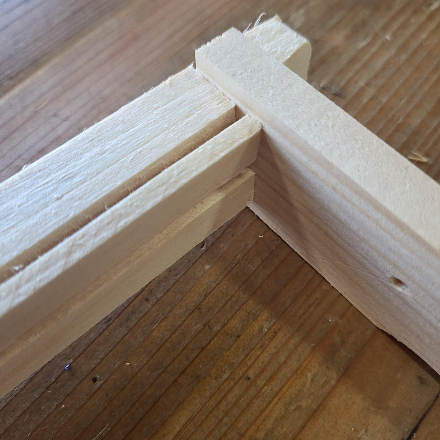Deep 9 1/8 Inch Langstroth Frame, Wedged Top / Split Bottom with Holes