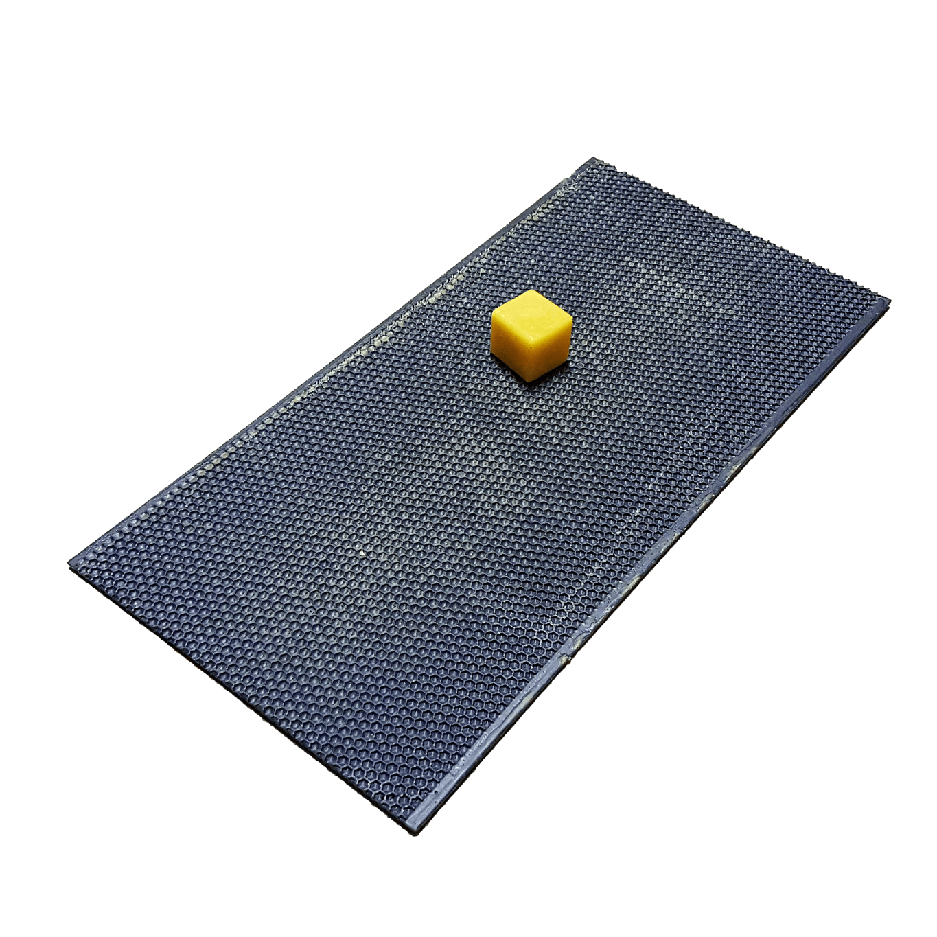 Deep, Black Plastic Foundation with Double Beeswax