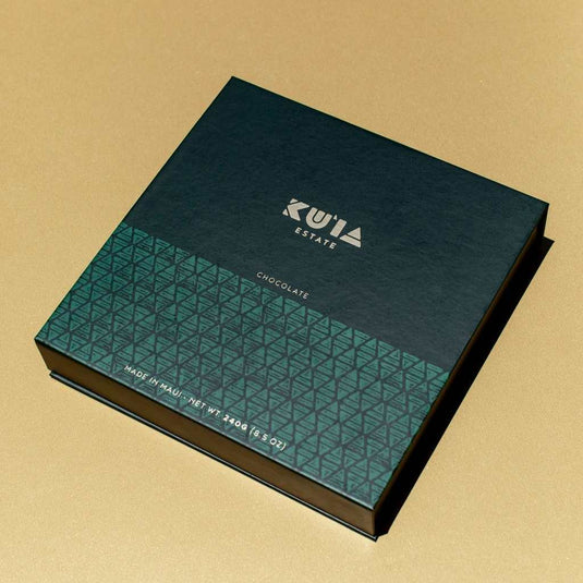 Dark Chocolate OMG Experience Deluxe Gift Box, Gift Box from Maui Kuʻia Estate Chocolate