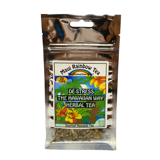 Maui Rainbow Tea De-Stress The Hawaiian Way Herbal Tea