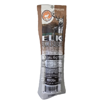 Elk Jalapeno Cheese Summer Sausage (10 oz.)