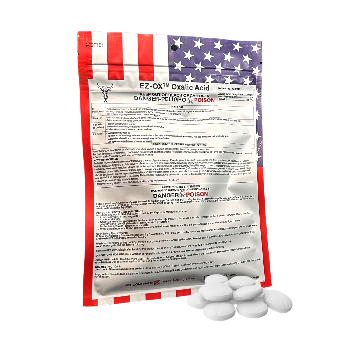 EZ-OX Oxalic Acid by Foxhound Bee Company