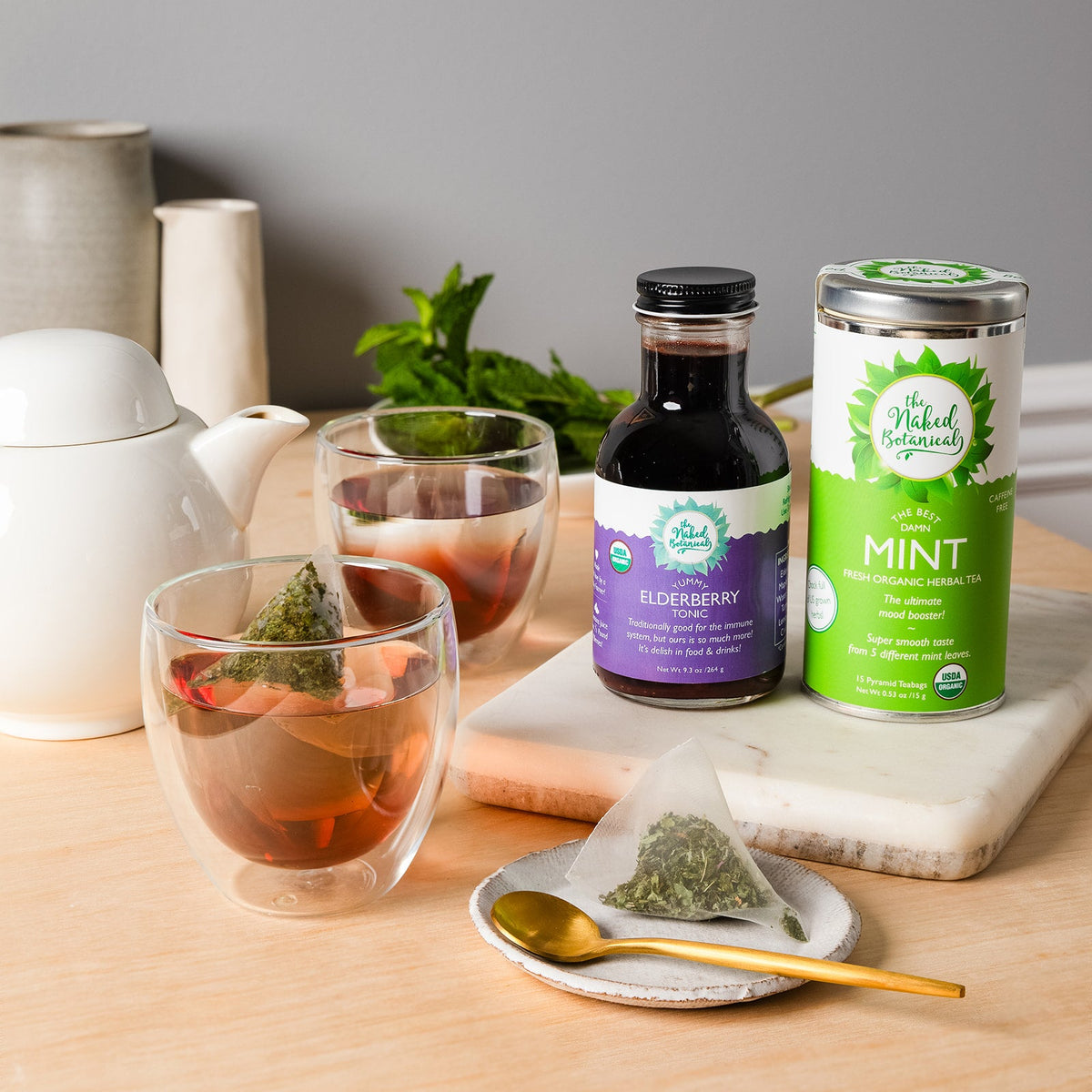 Best Damn Mint Herbal Tea, image 3 of 9