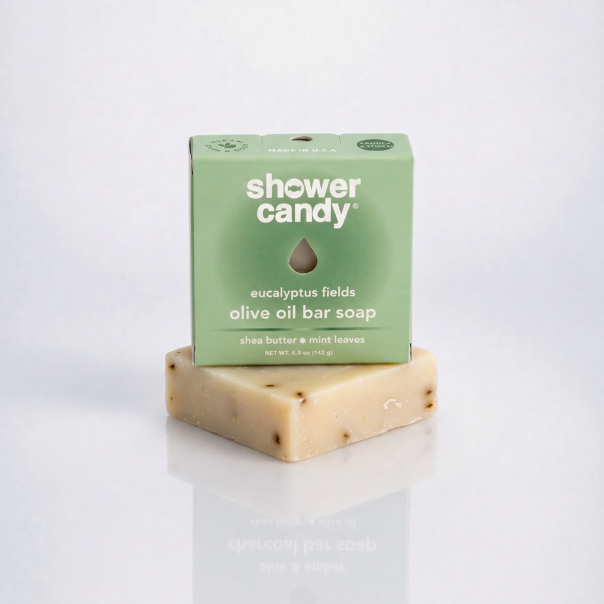 Eucalyptus Fields Olive Oil Bar Soap, image 2 of 10