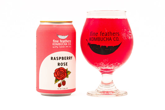 Raspberry Rose Kombucha