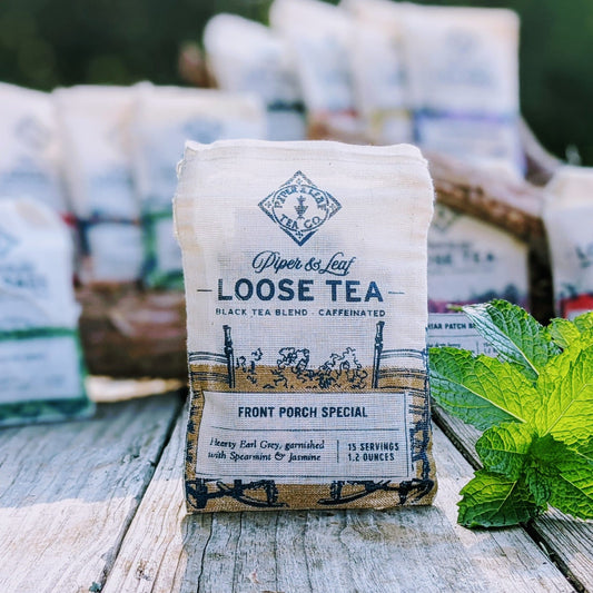 Front Porch Special Muslin Bag of Loose Leaf Tea - 15 Servings