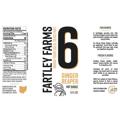 Ginger Reaper Hot Sauce