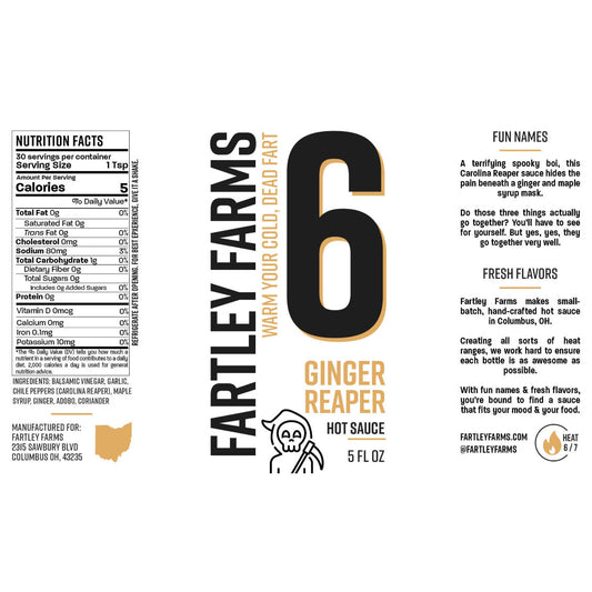 Ginger Reaper Hot Sauce