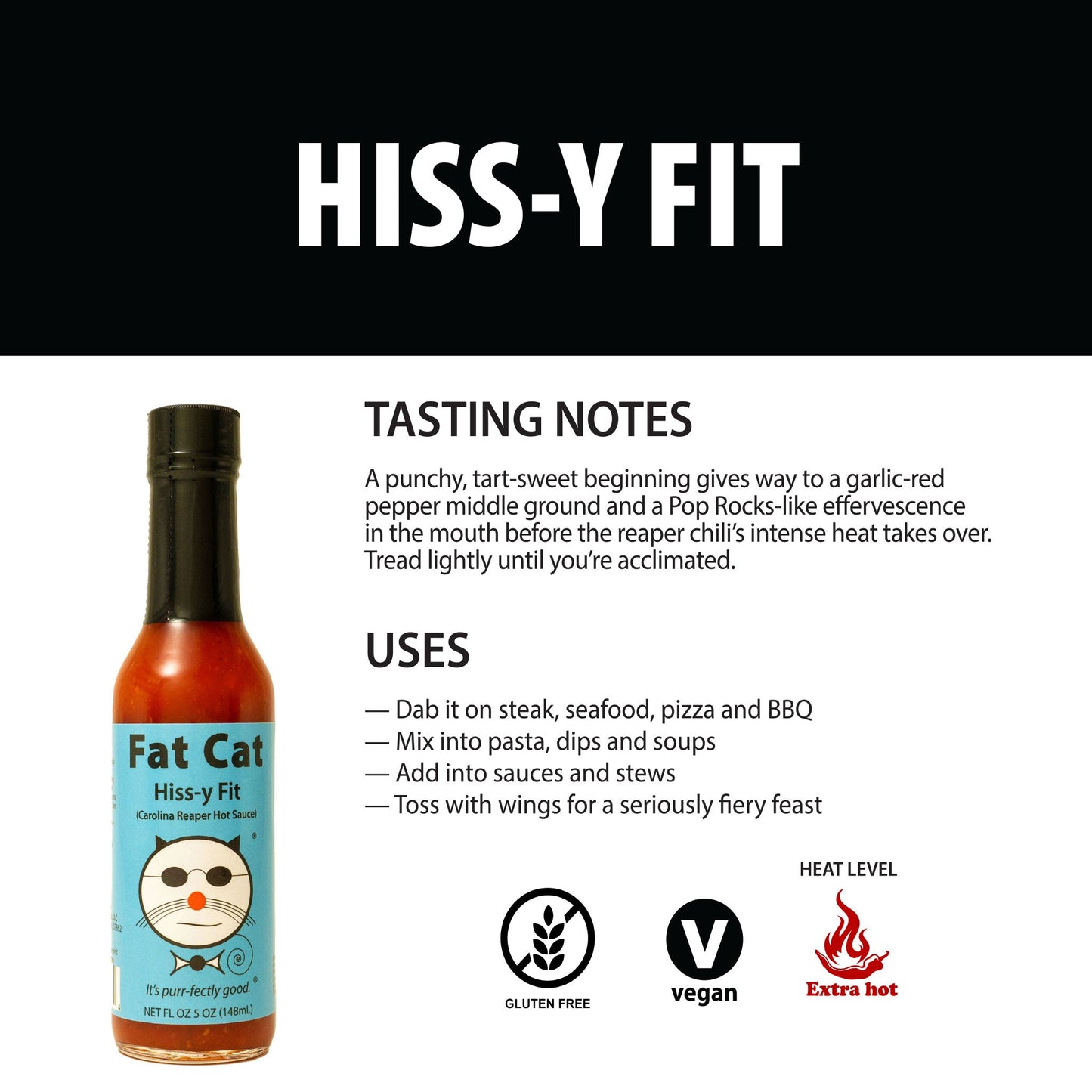 Hiss-Y Fit Carolina Reaper Sauce