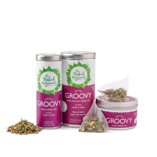 Feeling Groovy Herbal Tea by The Naked Botanical
