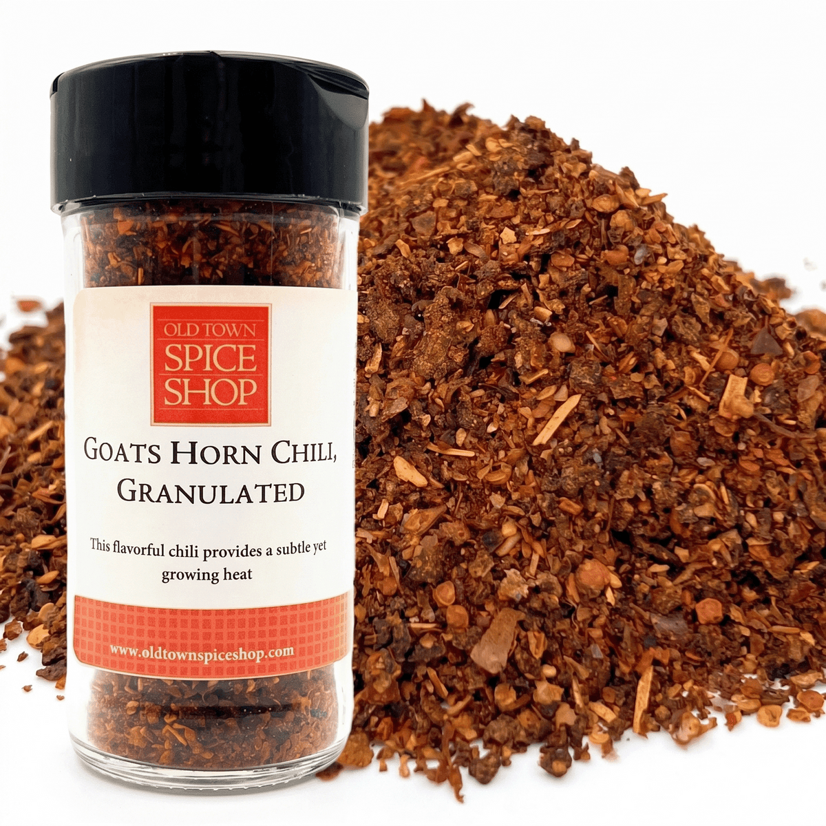 Goat's Horn Chile, Granulated by Old Town Spice Shop