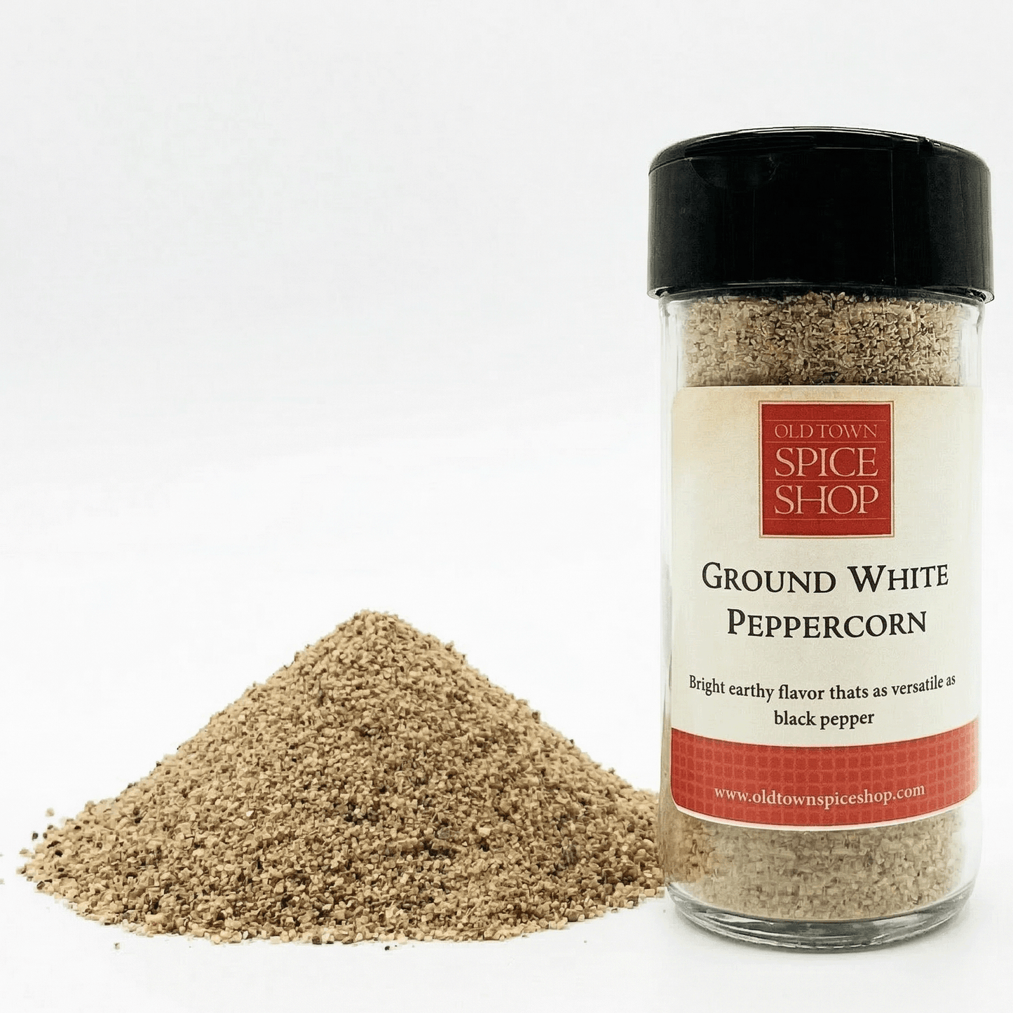 White Peppercorn, Ground