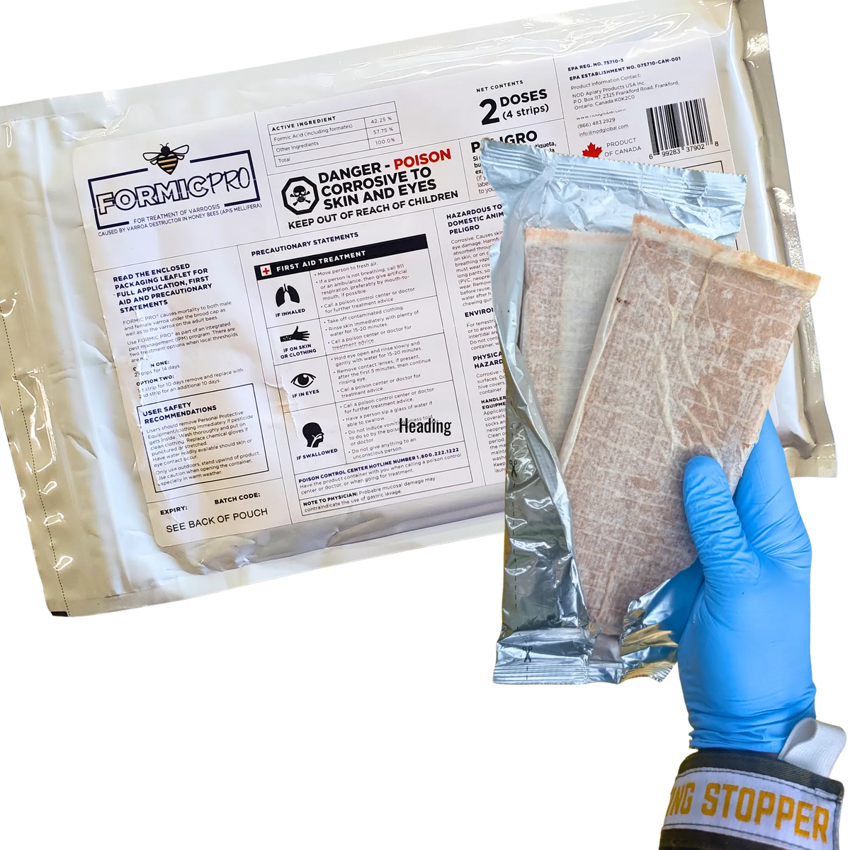 Formic Pro Varroa Mite Treatment by Foxhound Bee Company