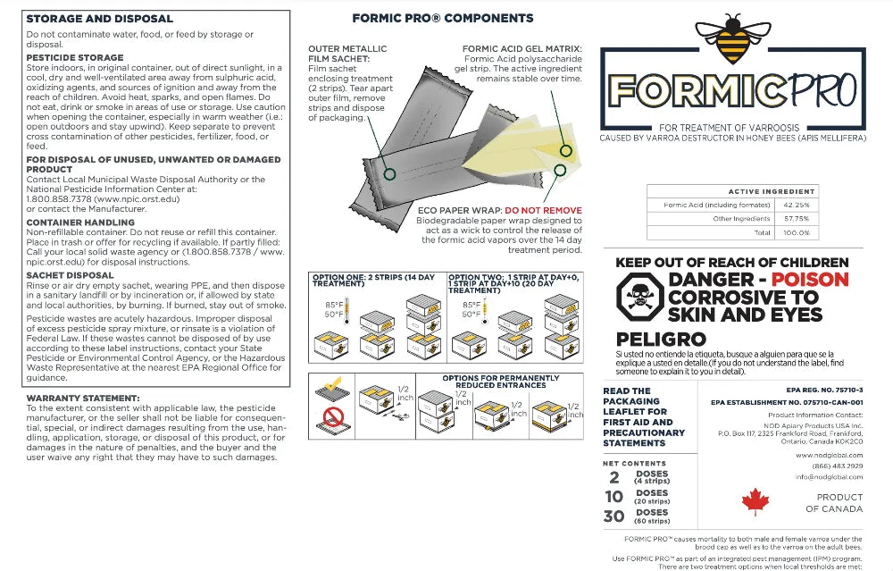 Formic Pro Varroa Mite Treatment, image 4 of 6