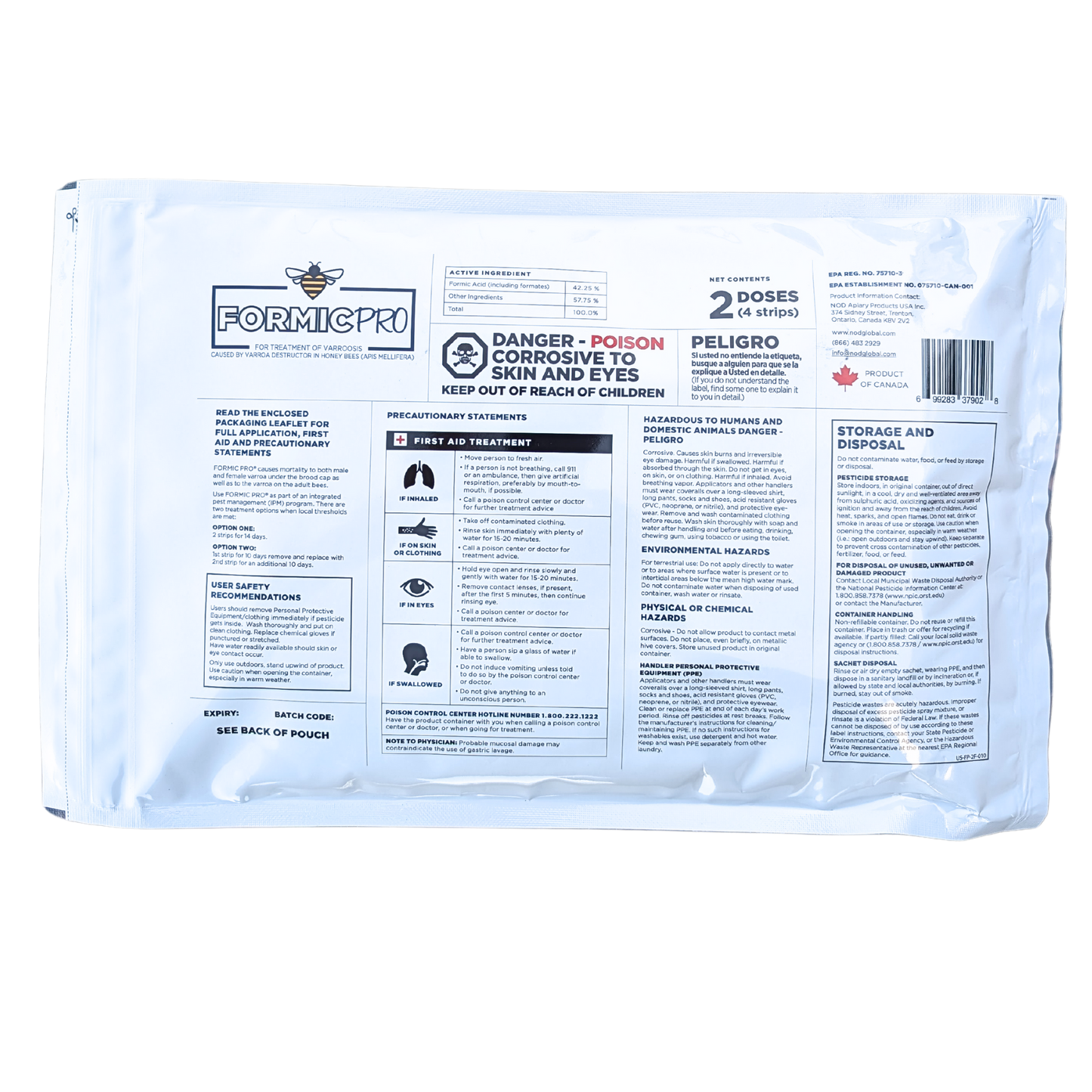 Formic Pro Varroa Mite Treatment