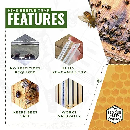 Foxhound Reusable Small Hive Beetle Trap, image 3 of 13