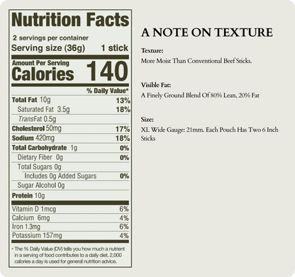 Ancestral Beef Stick Bundles