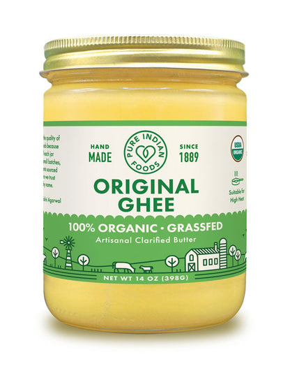 Original Ghee, Grassfed & Certified Organic