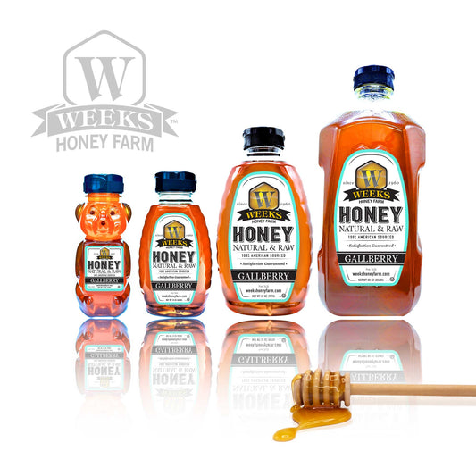 Our Best All-Natural Pure Raw Gallberry Honey