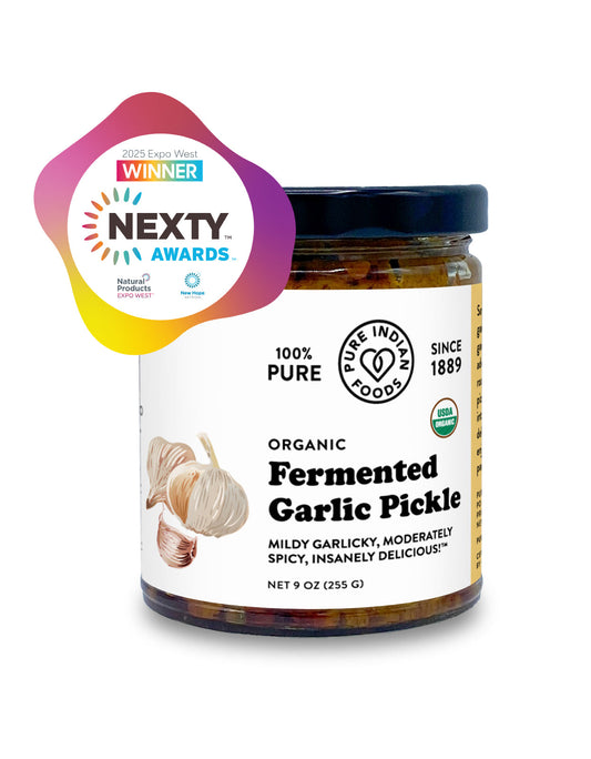 Fermented Garlic Pickle, Certified Organic - 9 oz