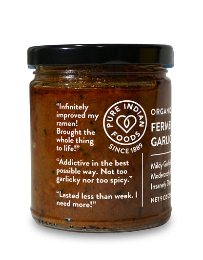 Fermented Garlic Pickle, Certified Organic - 9 oz