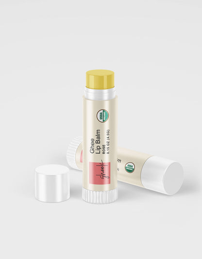 GHEEK™ Ghee Lip Balm, Certified Organic