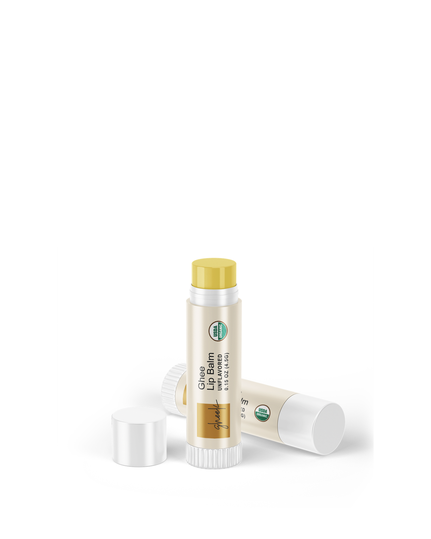 Ghee Lip Balm, Certified Organic, Lip Balms from Pure Indian Foods