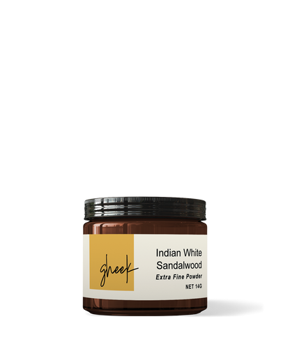 Indian White Sandalwood, Extra Fine Powder, Cosmetics from Pure Indian Foods