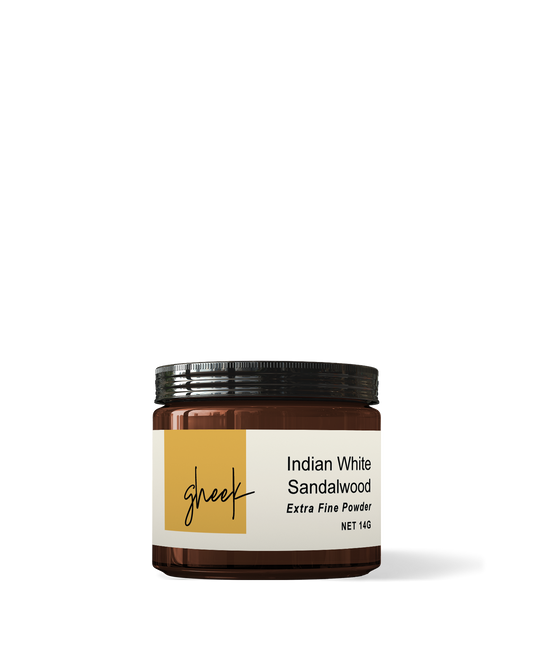 Indian White Sandalwood, Extra Fine Powder, Cosmetics from Pure Indian Foods