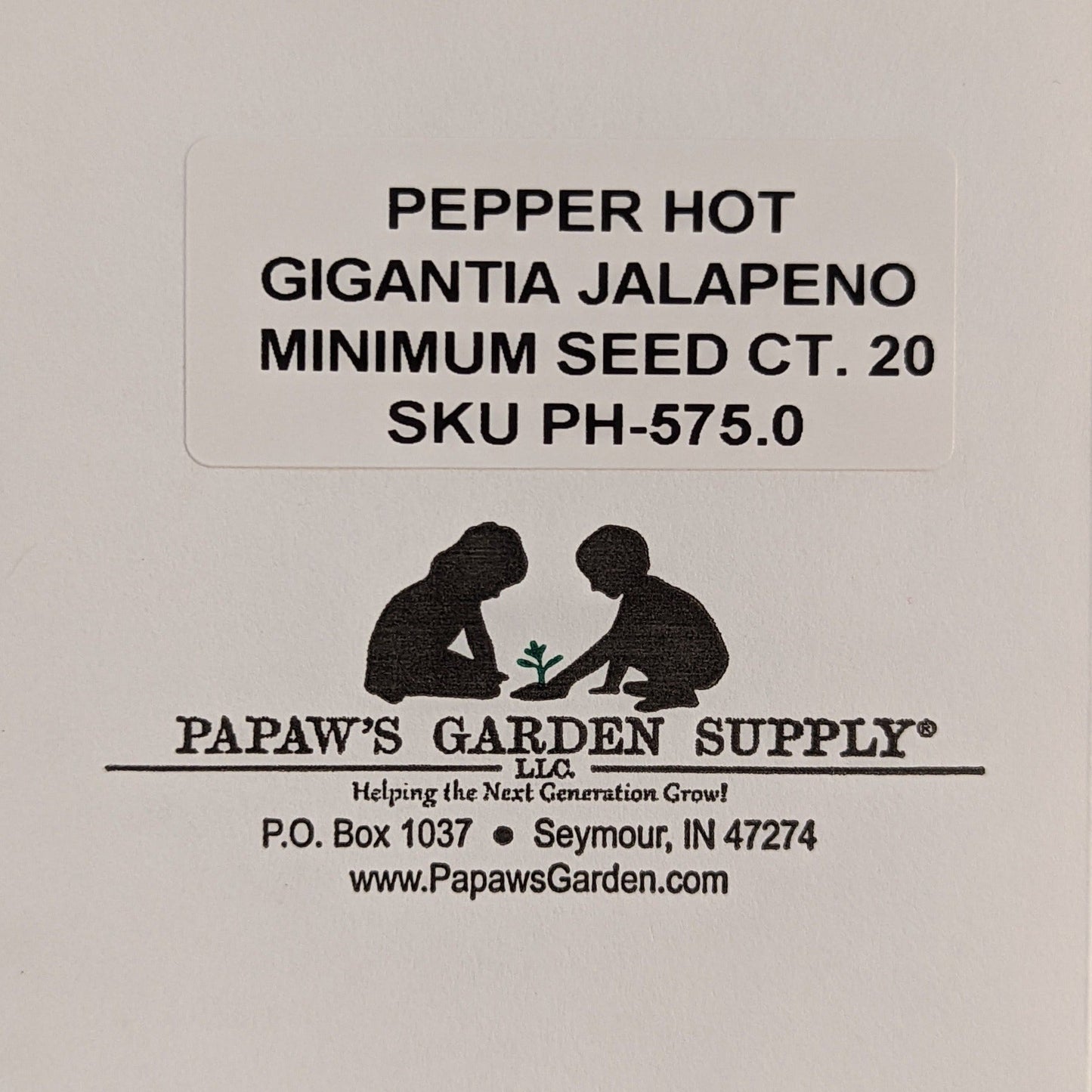 Gigantia Hybrid Jalapeno Hot Pepper Seeds