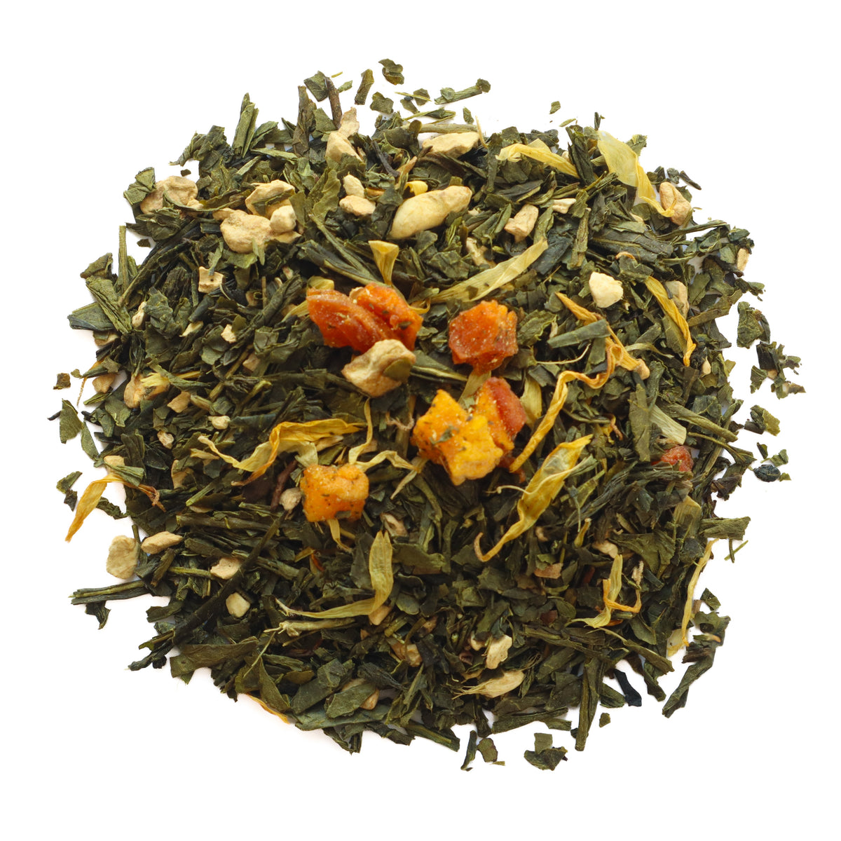 Ginger Peach Green Tea