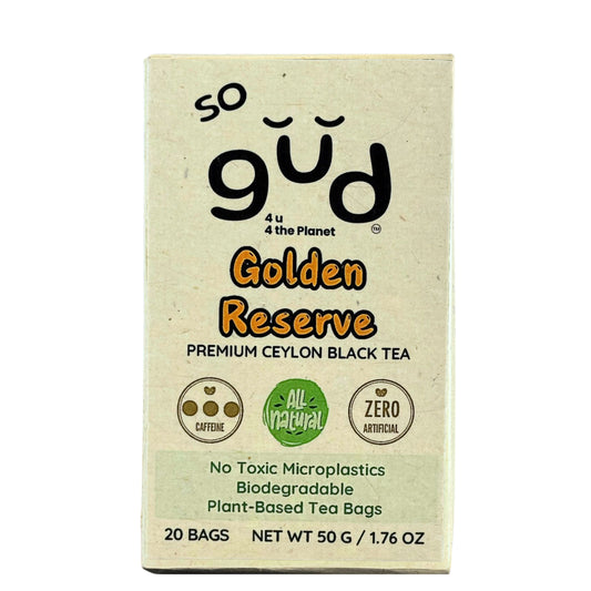 Golden Reserve Black Tea | Plant-based Tea Bags, image 4 of 8