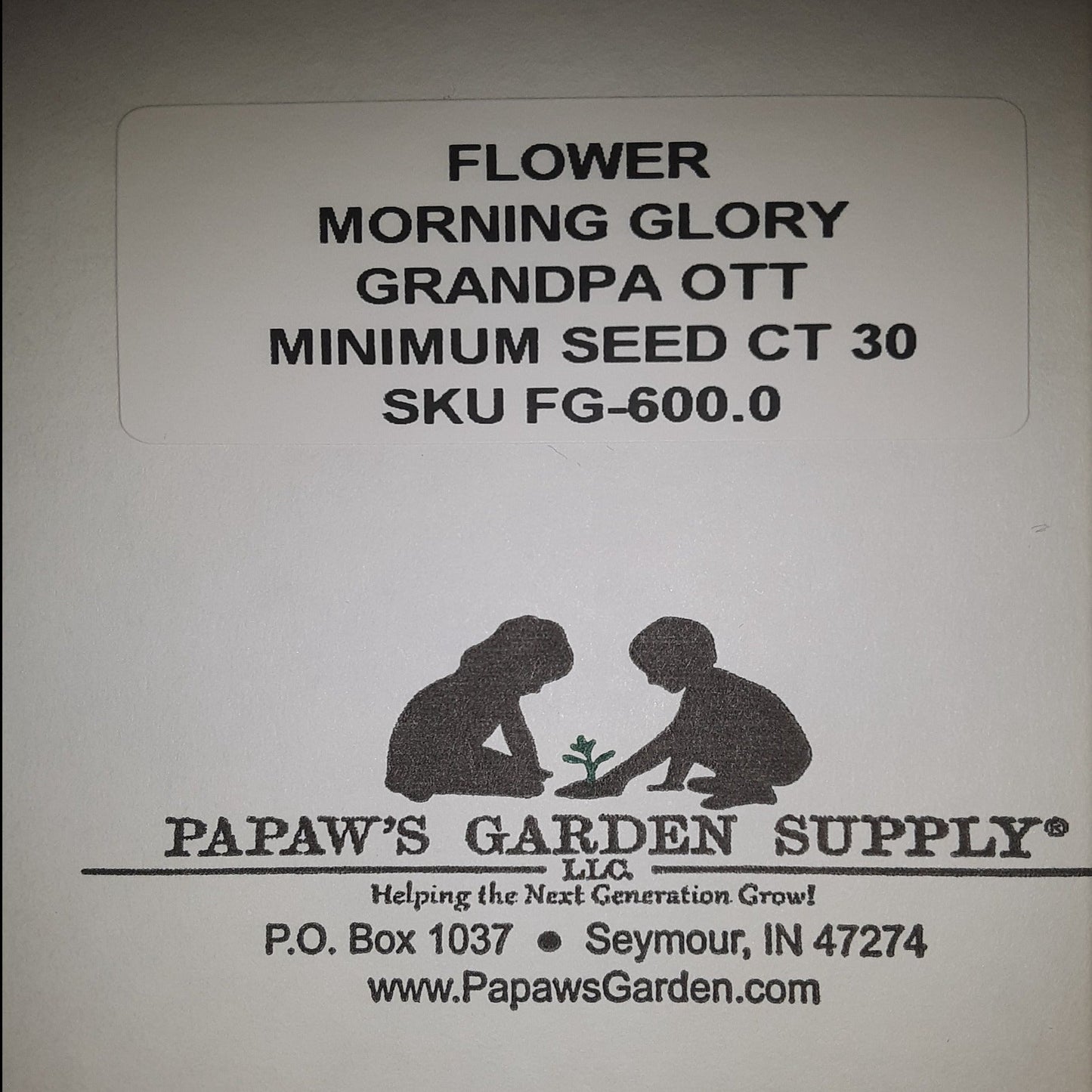 Grandpa Ott Morning Glory Vining Flower Seeds.