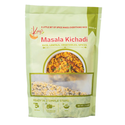 Masala Kichadi – One-Pot Vegan Meal with Lentils & Rice