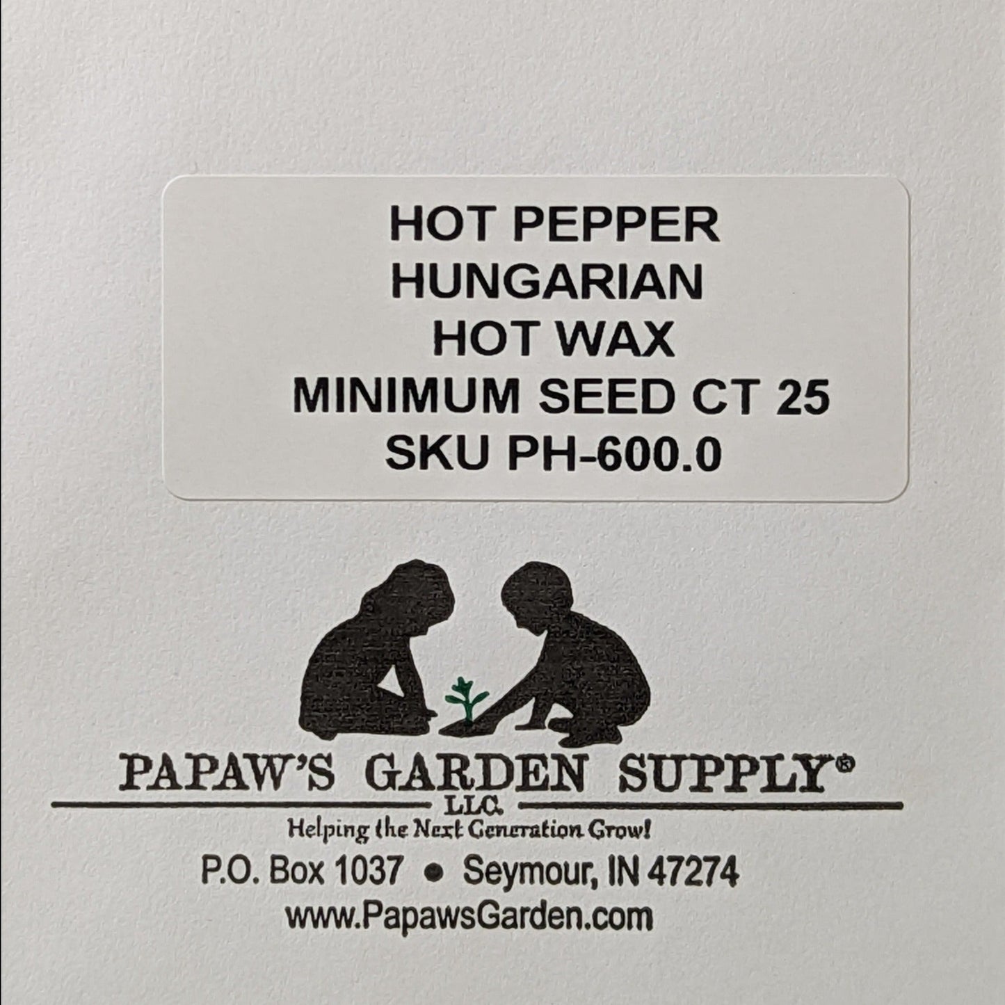 Hungarian Hot Wax Pepper Seeds