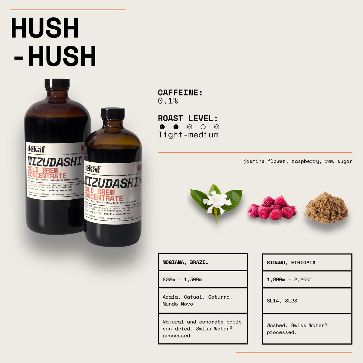 Hush-Hush Mizudashi Cold Brew Concentrate, image 2 of 2